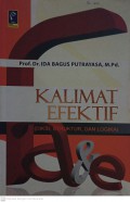 Kalimat Efektif (Diksi, Struktur, Dan Logika)