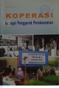 Koperasi sebagai penggerak perekonomian